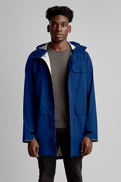 Chamarras Canada Goose Hombre México - Seawolf Chubasquero Azules Oscuro CU5318279